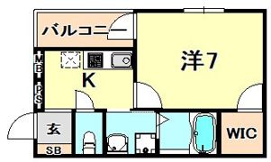 フジパレス灘I番館の間取り画像