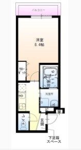 フジパレス大物駅南3番館の間取り画像