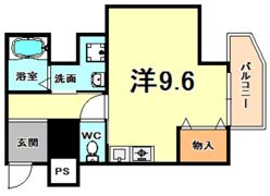 Kitano Flats Plusの間取り画像