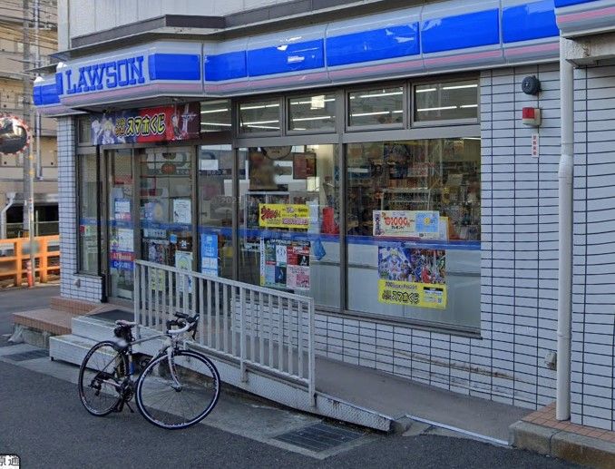 近くのローソン 神戸福住通四丁目店まで523m（徒歩7分）