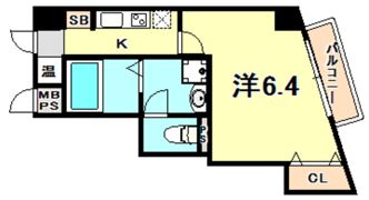 アネスト神戸西元町の間取り画像