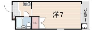 メゾン・ド・六甲パートVの間取り画像