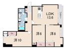 塚口さんさんタウン2号館の間取り画像
