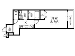 フジパレス南塚口町三丁目の間取り画像