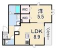 HEBEL MAISON 三宮の間取り画像
