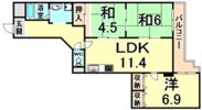 ラフィーネIの間取り画像
