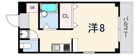 モナハイツ八雲の間取り画像