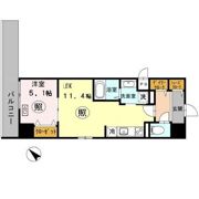 神戸HARBORSIDE 萬利RESIDENCEの間取り画像
