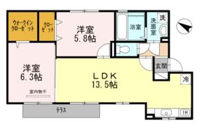 サンハイム常松の間取り画像