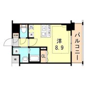 ファーストフィオーレ三宮イースト2の間取り画像