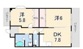 ガゼル藤沢の間取り画像