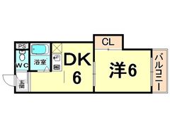 ハイツソレイユの間取り画像