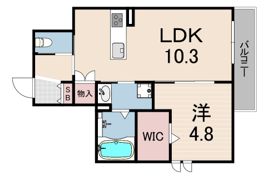 へーベルメゾン田中町の間取り画像
