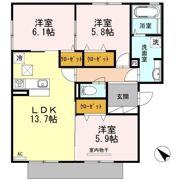 栖の間取り画像
