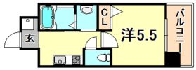 スプランディッド元町山手の間取り画像