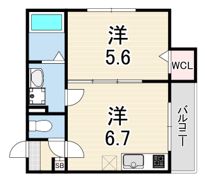 ALEGRIA猪名寺の間取り画像