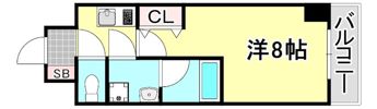 レーヴメゾン新神戸の間取り画像