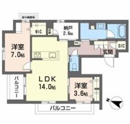 Sha Maison M 1stの間取り画像