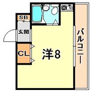 ルーブル西灘の間取り画像