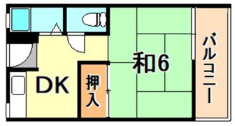 グリーンマンションの間取り画像