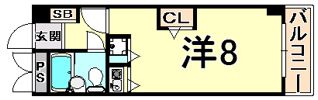 ロイヤルハイツつかしんの間取り画像
