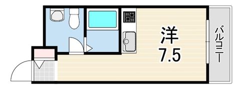 ラレジデンス尼崎の間取り画像
