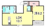 HEBEL MAISON ル・シエル六甲の間取り画像