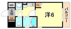 エステムコート神戸・県庁前IIの間取り画像