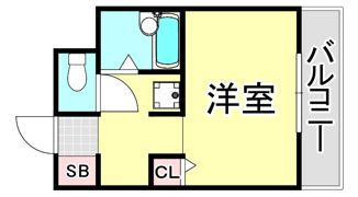 普茶マンションの間取り画像