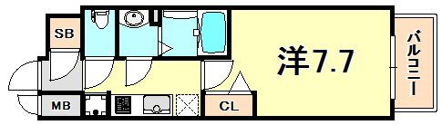 ララプレイス ザ・神戸シルフの間取り画像