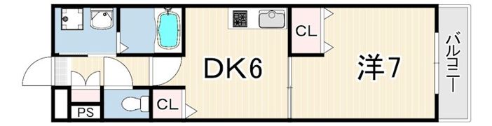 グランシャリオ塚口の間取り画像