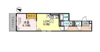 D-ROOM旗塚通の間取り画像