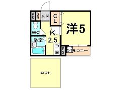 アグレアーブル塚口の間取り画像