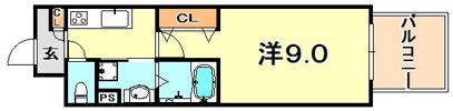 ヘスティア神戸の間取り画像