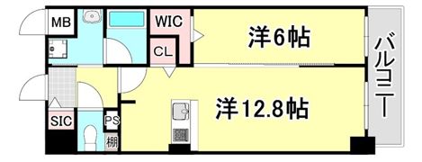 リベルタ元町通の間取り画像