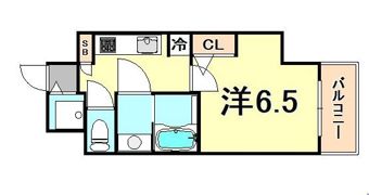 S-RESIDENCE神戸元町の間取り画像
