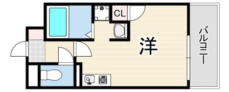 エクシード武庫之荘2の間取り画像