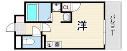 エクシード武庫之荘2の間取り画像