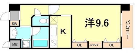 KAISEI新神戸第2WESTの間取り画像