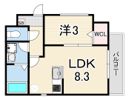 エハコ日暮通の間取り画像