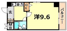 スカイコートの間取り画像