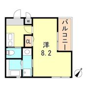 ワコーレヴィータ大開通の間取り画像