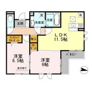 CRESTIA 東園田の間取り画像