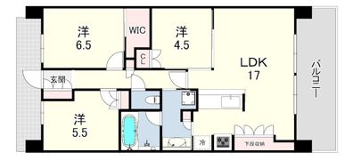 クラッシイハウス尼崎 GRAND PLACEの間取り画像
