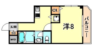 メゾン・ド・ヴィレ ボヤージュの間取り画像
