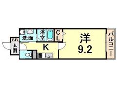 ソレアード・アビの間取り画像
