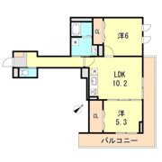 ナッツテラス神戸の間取り画像