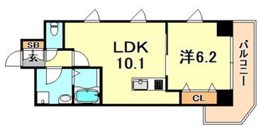 シャロン灘の間取り画像