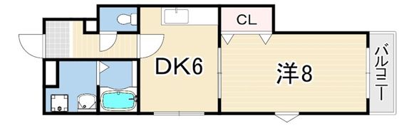 メリアハイツの間取り画像