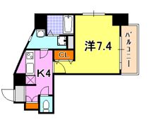 パシフィックレジデンス神戸八幡通の間取り画像